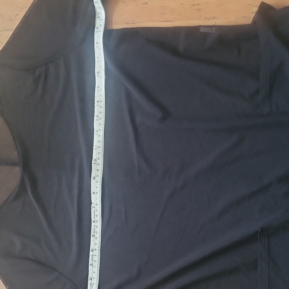 Zara Short Sleeve Sheer Midi Dress - Picture 2 of 5